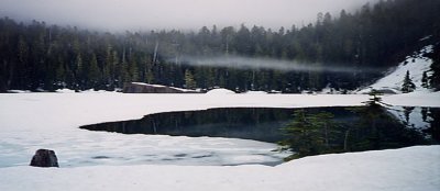 Flapjack Lakes in winter